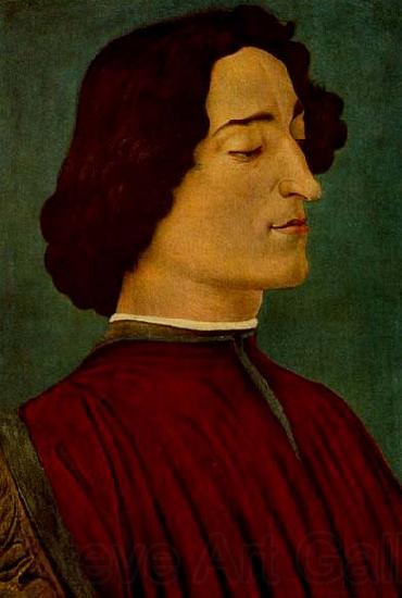 BOTTICELLI, Sandro Giuliano de- Medici France oil painting art